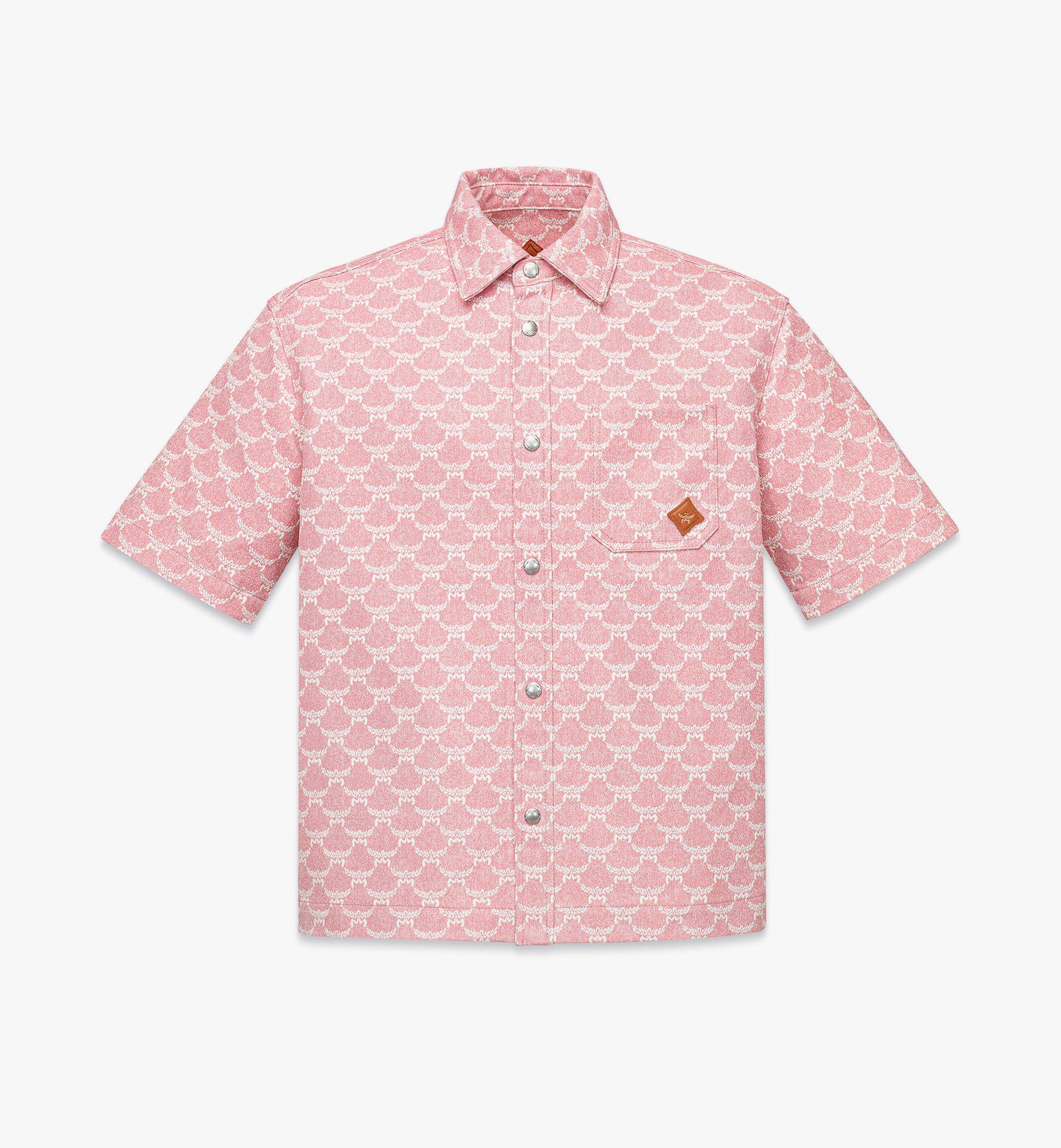 Hemd Lauretos in Denim-Jacquard 1